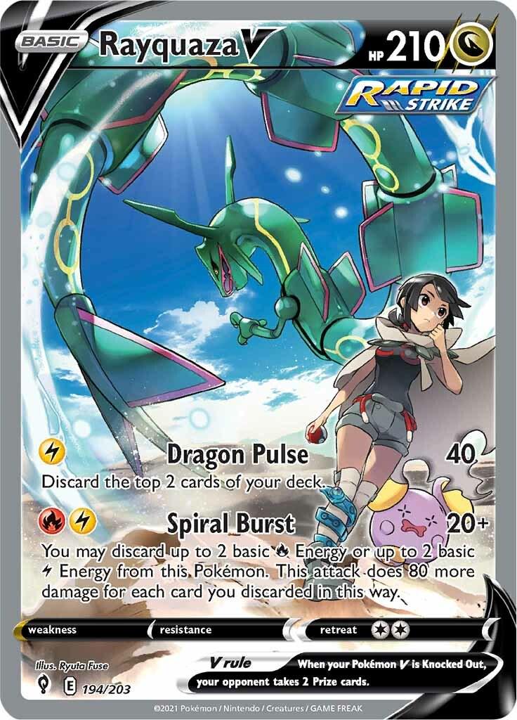 ! GAUNTLET #3: Rayquaza V Full Alt Art (Evolving Skies)